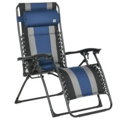 Outsunny XL Oversize Zero Gravity Recliner, Padded Patio Lounger Chair, Folding Chair With Adjustable Backrest, Cup Holder And Headrest For Backyard, Poolside, Lawn 16 Outsunny XL Oversize Zero Gravity Recliner, Padded Patio Lounger Chair, Folding Chair With Adjustable Backrest, Cup Holder And Headrest For Backyard, Poolside, Lawn -Crosley Shop GUEST ca80cee9 c073 44eb a6fe 9e726e5b2a4b