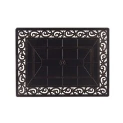 5pc Set With 48" Rectangle Outdoor Aluminum Fire Table & Four Swivel Rocking Chairs & Wind Blocker - Oakland Living -Crosley Shop GUEST cac94f19 fa65 4a5e 99df 0a999e8e55e0 1