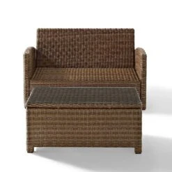 Bradenton Outdoor Wicker Sofa & Coffee Table Set - Crosley -Crosley Shop GUEST ccdded43 77c6 4954 a7cd 860c25cb4f91