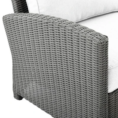 Bradenton 4pc Wicker Seating Set With Fire Table - Crosley 13 Bradenton 4pc Wicker Seating Set With Fire Table - Crosley - Image 11