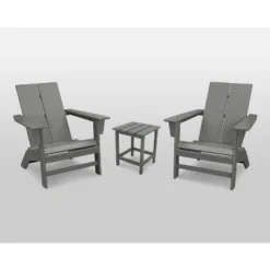 St. Croix 3pc Contemporary Adirondack Set - POLYWOOD 10 St. Croix 3pc Contemporary Adirondack Set - POLYWOOD -Crosley Shop GUEST ce8b8201 29e1 4611 a4be a987bd0d0bce