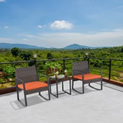 Saint Birch 3pcs Wicker Rocker Set -Crosley Shop GUEST d2579af0 5cfc 4331 917c a8a812cf7be6