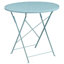 Flash Furniture Oia Commercial Grade 30" Round Indoor-Outdoor Steel Folding Patio Table 21 Flash Furniture Oia Commercial Grade 30" Round Indoor-Outdoor Steel Folding Patio Table -Crosley Shop GUEST d428c27e 58dd 4f12 ad42 7238938452cb