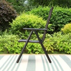 2pk Outdoor Wicker Dining Chairs With Aluminum Frame - Captiva Designs -Crosley Shop GUEST d5afb312 28e9 42cb a85f bbf7133f2248