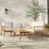 Saracina Home 6pc Modern Boho Outdoor Eucalyptus Spindle Sectional 1 Saracina Home 6pc Modern Boho Outdoor Eucalyptus Spindle Sectional -Crosley Shop GUEST d69028ff 634a 4e38 8a89 207308f1cce2