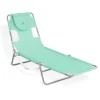 Camco Ostrich Chaise Lounge Outdoor Portable Folding 4-Position Recliner Chair For Beach, Patio, Camp, & Pool With Carrying Strap, Teal (3 Pack) -Crosley Shop GUEST d90a6eed beee 48aa bcc9 69b5155c6597