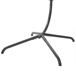 Lorelei Indoor/Outdoor Wicker Hanging Egg Chair - Gray/Light Gray - Crosley -Crosley Shop GUEST da64b8e9 f43a 44e6 bd19 1eeac81055b4