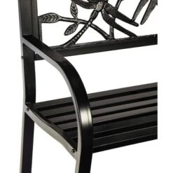 Plow & Hearth Dragonfly Metal Garden Bench -Crosley Shop GUEST dc02e9ae 0ef0 4934 9a8a 95d1b43aae70