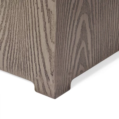 Wellington Outdoor Square Iron Tank Holder Side Table Brown Wood Pattern - Christopher Knight Home 3 Wellington Outdoor Square Iron Tank Holder Side Table Brown Wood Pattern - Christopher Knight Home