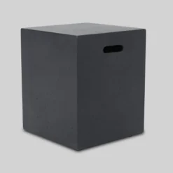 Augusta 5pc Wood & Wicker Chat Set With Fire Pit - Natural/Gray/Dark Gray - Christopher Knight Home -Crosley Shop GUEST dc65caf6 30ea 453c 9206 963373d4024c