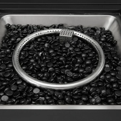 Bradenton 5pc Wicker Sofa Set With Fire Table - Gray - Crosley 15 Bradenton 5pc Wicker Sofa Set With Fire Table - Gray - Crosley - Image 13