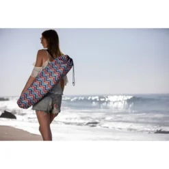 Picnic Time Tranquility Portable Beach Chair - Navy Blue/Gray -Crosley Shop GUEST e109a5d8 6296 4a03 bd86 b14f6794da9c