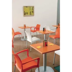 Vita Resin Outdoor Patio Dining Chair In Orange - Set Of 2 - Compamia -Crosley Shop GUEST e179c7be 88bc 40a6 a6fe 00bc04d11fd6