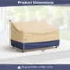 Costway Patio 60''x43'' 2-Seater Bench Loveseat Deep Sofa Cover Waterproof Handle Air Vent 1 Costway Patio 60''x43'' 2-Seater Bench Loveseat Deep Sofa Cover Waterproof Handle Air Vent -Crosley Shop GUEST e48766c4 5409 45be ab8a 9b40ac085676