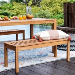 Chester Outdoor Teak Wood Backless Bench - Cambridge Casual 13 Chester Outdoor Teak Wood Backless Bench - Cambridge Casual -Crosley Shop GUEST e57d323f 5959 49ed 9f9a 87d83486cf9a