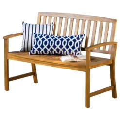 Loja Acacia Wood Bench - Christopher Knight Home -Crosley Shop GUEST e5cbee35 44b9 40ad 8acd 09b4b80e9c62