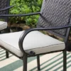 2pk Rattan/Steel Patio Dining Arm Chairs With Cushions - Captiva Designs -Crosley Shop GUEST e6ab5c30 221d 4ed9 bfe5 a6cd6d27ce67