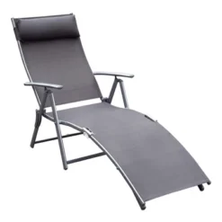 Outsunny Steel Fabric Outdoor Folding Chaise Lounge Chair Recliner With Portable Design & 7 Adjustable Backrest Positions 19 Outsunny Steel Fabric Outdoor Folding Chaise Lounge Chair Recliner With Portable Design & 7 Adjustable Backrest Positions -Crosley Shop GUEST e7fd8aa9 ba1b 4a09 935e 1318b9d2f515