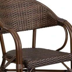Merrick Lane Wicker Rattan Patio Chair With Curved Back And Aluminum Bamboo Frame 19 Merrick Lane Wicker Rattan Patio Chair With Curved Back And Aluminum Bamboo Frame -Crosley Shop GUEST ea400c24 bba4 4635 b4b3 b276253b0ac3