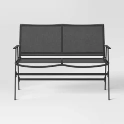 4pc Sling Patio Conversation Set - Black - Room Essentials™ -Crosley Shop GUEST ea74465d 851b 4e50 b6c5 970a7f4ebd68