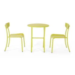 Taro 3pc Patio Bistro Set - Christopher Knight Home -Crosley Shop GUEST ee0da58e 2707 4144 882f 0ac211355216