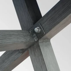 Lamphere Rectangle Aluminum Modern Dining Bench Dark Gray - Christopher Knight Home -Crosley Shop GUEST f0621cd3 17c9 4338 8494 31030655cfb1