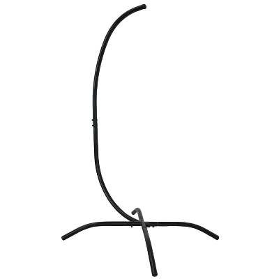 Sunnydaze Decor Sunnydaze Outdoor Resin Wicker Patio Dalia Hanging Basket Egg Chair With Cushions, Headrest, And Steel Stand Set - Teal - 3pc 7 Sunnydaze Decor Sunnydaze Outdoor Resin Wicker Patio Dalia Hanging Basket Egg Chair With Cushions, Headrest, And Steel Stand Set - Teal - 3pc - Image 5