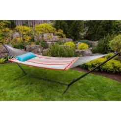 Vivere Double Quilted Fabric Hammock -Crosley Shop GUEST f6843dd6 0654 4178 bf04 0fdfd0069e32