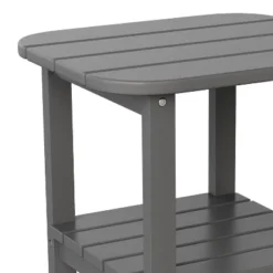 Emma And Oliver Two Tier Polyresin Adirondack Side Table - All-Weather For Indoor/Outdoor Use 22 Emma And Oliver Two Tier Polyresin Adirondack Side Table - All-Weather For Indoor/Outdoor Use -Crosley Shop GUEST f6d89181 ab54 4650 b5b5 284e7452f705