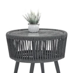 3pc Outdoor Wicker Conversation Set With Cushions - Dark Gray - GODEER 24 3pc Outdoor Wicker Conversation Set With Cushions - Dark Gray - GODEER -Crosley Shop GUEST f8cb9f13 739c 4634 8de0 ead4ce2110a5