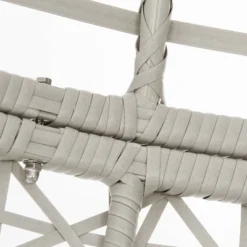 Lorelei Indoor/Outdoor Wicker Hanging Egg Chair - Gray/Light Gray - Crosley -Crosley Shop GUEST fa65e8c1 1093 43a9 bec1 e6f48f549bb1