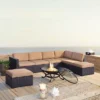 Biscayne 6pc Outdoor Wicker Sectional Set With Fire Pit - Crosley 2 Biscayne 6pc Outdoor Wicker Sectional Set With Fire Pit - Crosley -Crosley Shop GUEST fa79cdd9 d933 48a0 8760 6a53a2af83ee