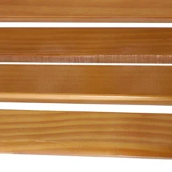 Outsunny 50" Outdoor Garden Bench, Park Style Patio Bench With A 2 Person Loveseat Design, Wood & Metal With Antique-like Flourishes, Teak -Crosley Shop GUEST fc5f0966 8778 4699 8e56 5e3e5c35231d