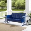 Bates Outdoor Metal Sofa Glider - Navy - Crosley 2 Bates Outdoor Metal Sofa Glider - Navy - Crosley -Crosley Shop GUEST ff458bb8 655f 4f74 90eb c9fe82ed648d