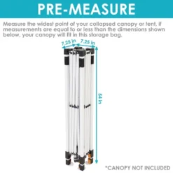 Sunnydaze Decor Sunnydaze Premium Pop-Up Canopying Rolling Carrying Bag For - Black -Crosley Shop GUEST ff61e1e9 061a 49c2 b139 d27c832ab9d0